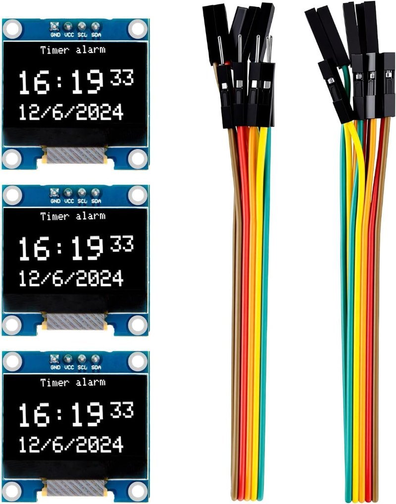 ELEGOO 0.96 inch SSD1306 I2C OLED display module
