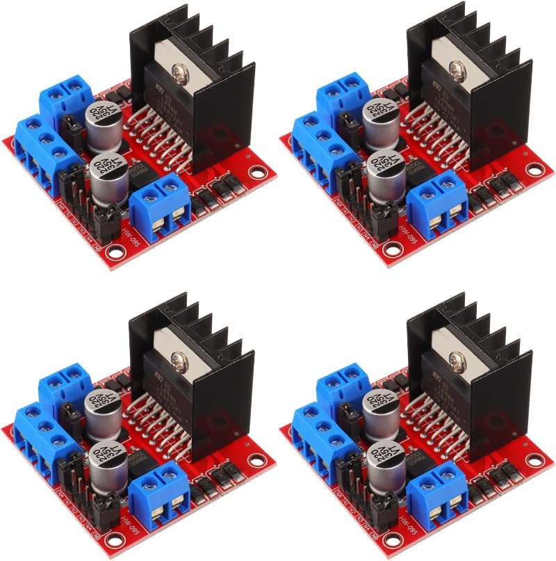 L298N dual H-bridge motor driver module