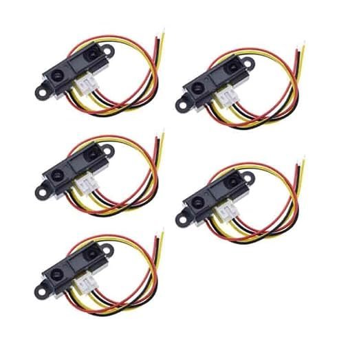 Sharp GP2Y0A21YK0F analog infrared distance sensor 10-80cm