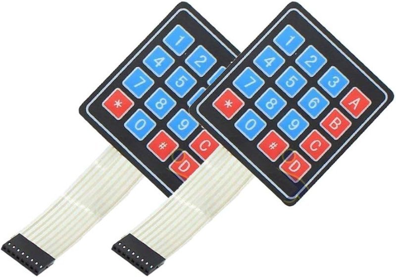 DEVMO 4x4 matrix membrane keypad for Arduino