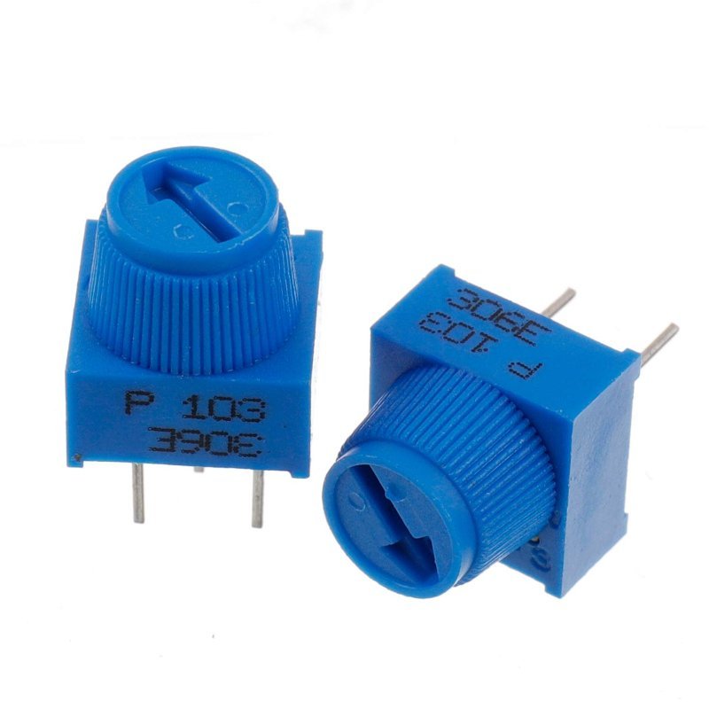 BOJACK 10K ohm breadboard trim potentiometer with knob