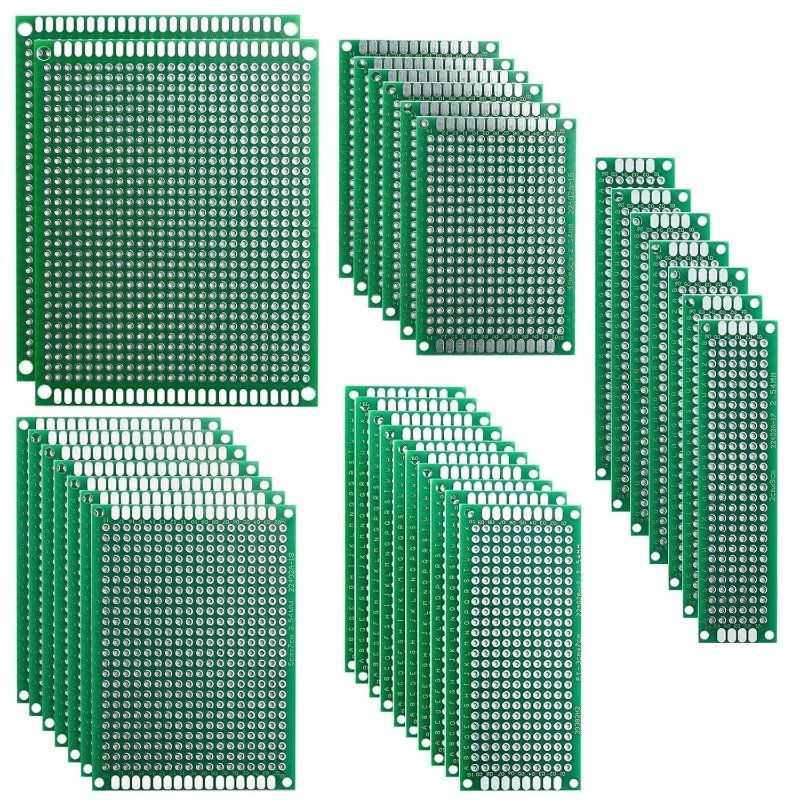 ELEGOO 32-piece double-sided PCB perfboard prototype kit