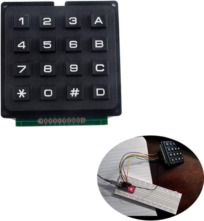4x4 membrane matrix keypad module for Arduino