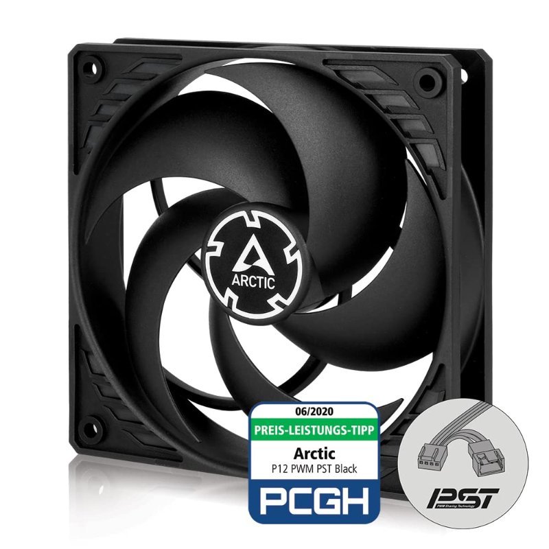 ARCTIC P12 PWM PST 120mm 4-pin PWM case fan