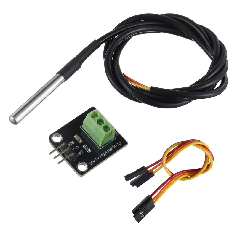 BOJACK DS18B20 waterproof temperature sensor probe kit