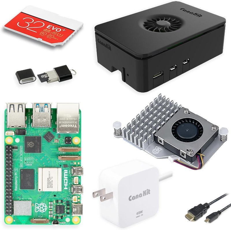CanaKit Raspberry Pi 5 Essentials Starter Kit (4GB)