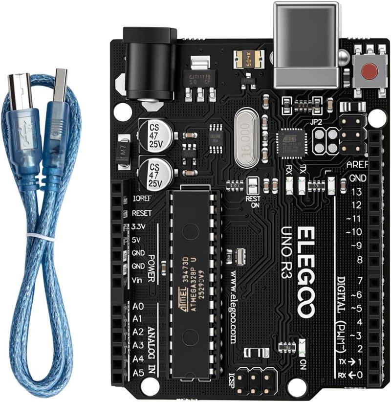 ELEGOO UNO R3 board with ATmega328P