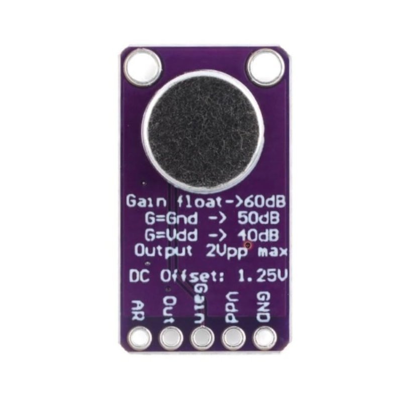 MAX9814 Microphone AGC Amplifier Module