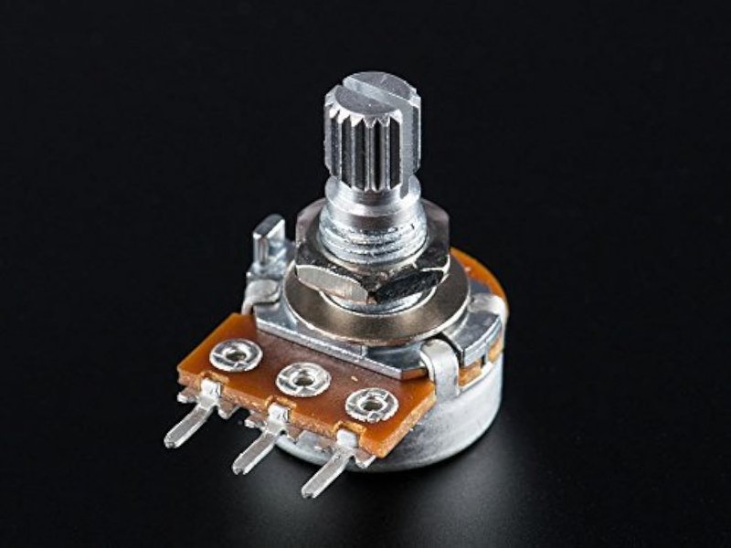 Adafruit breadboard-friendly 10K potentiometer for controlling PWM duty cycle